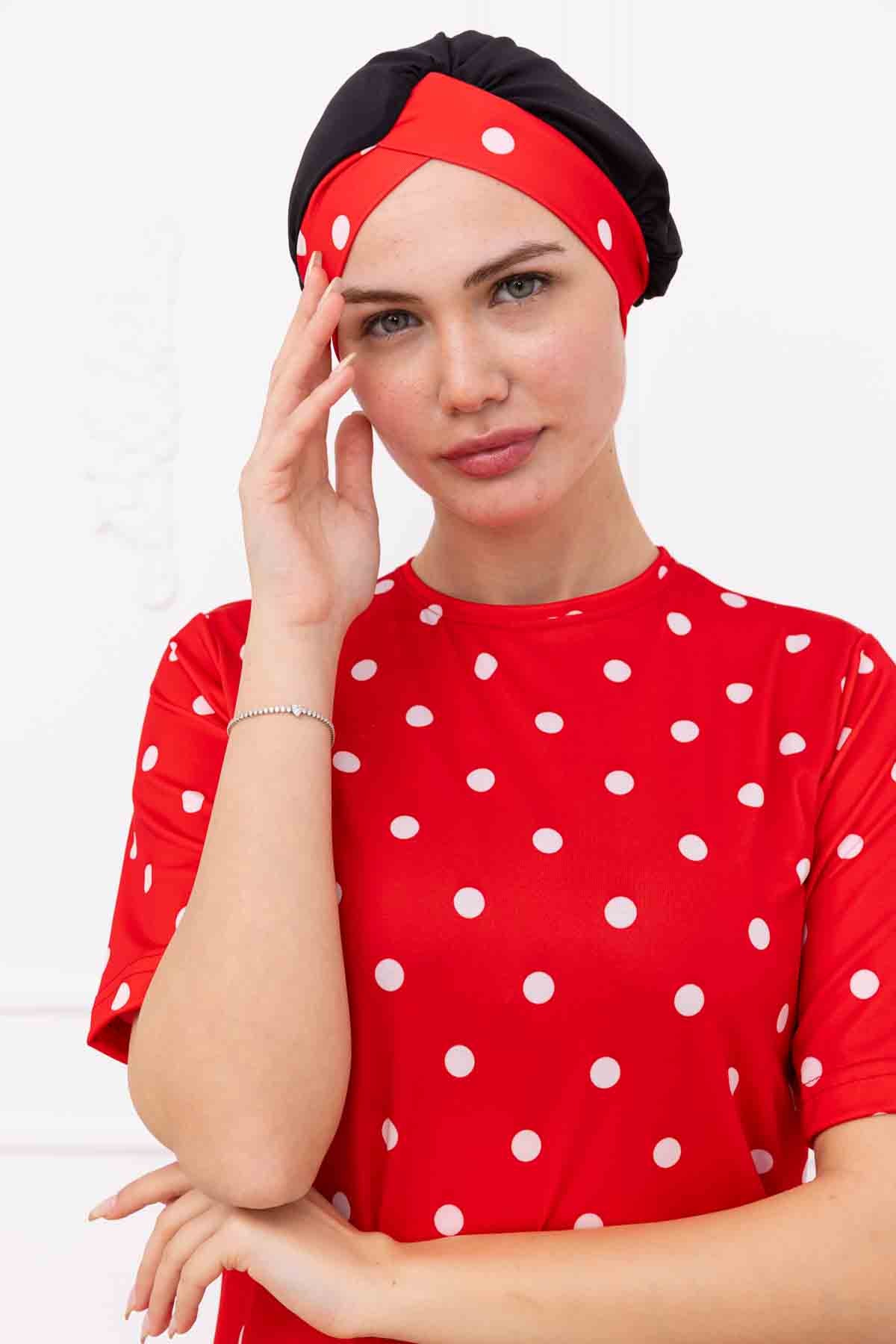 Strawvia Vücuda Yapışmayan Tesettür Mayo
