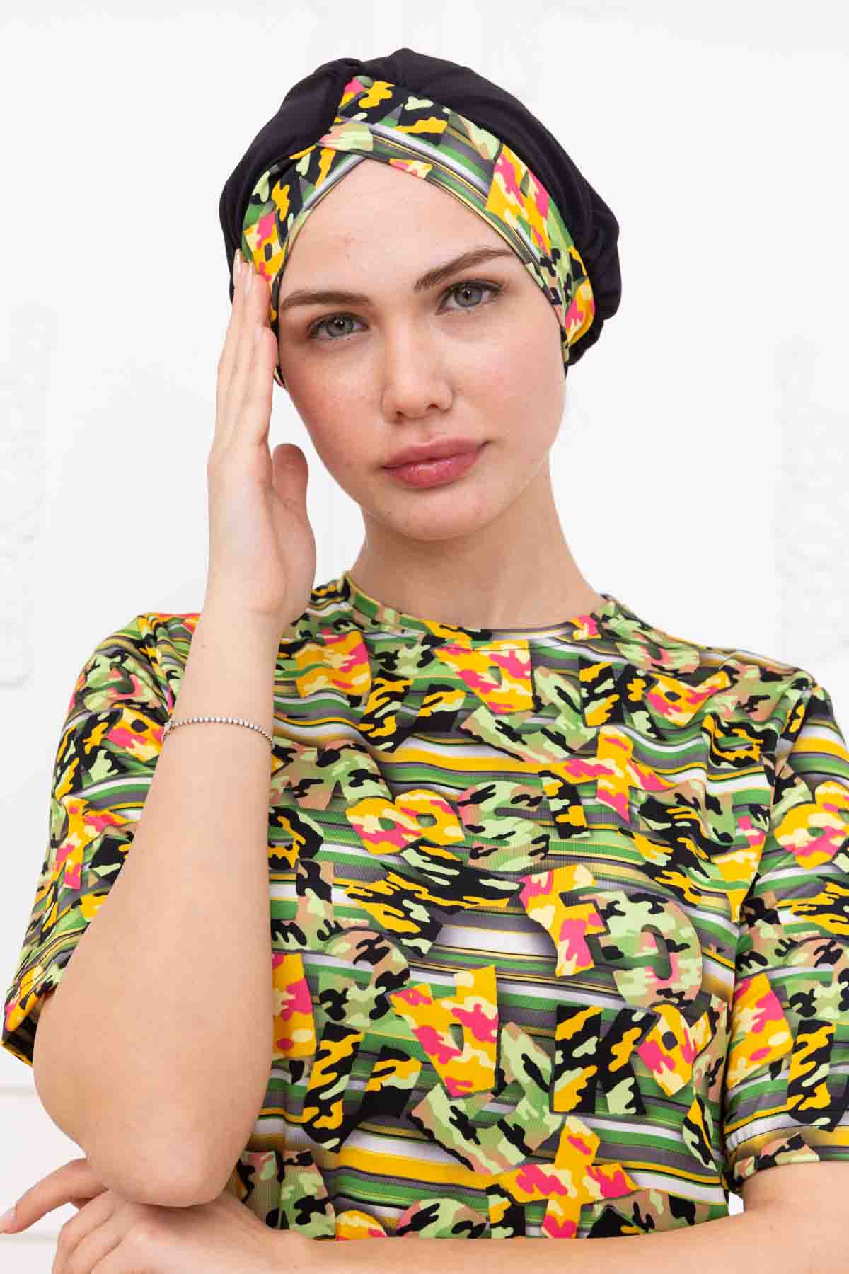 Caventa Vücuda Yapışmayan Tesettür Mayo