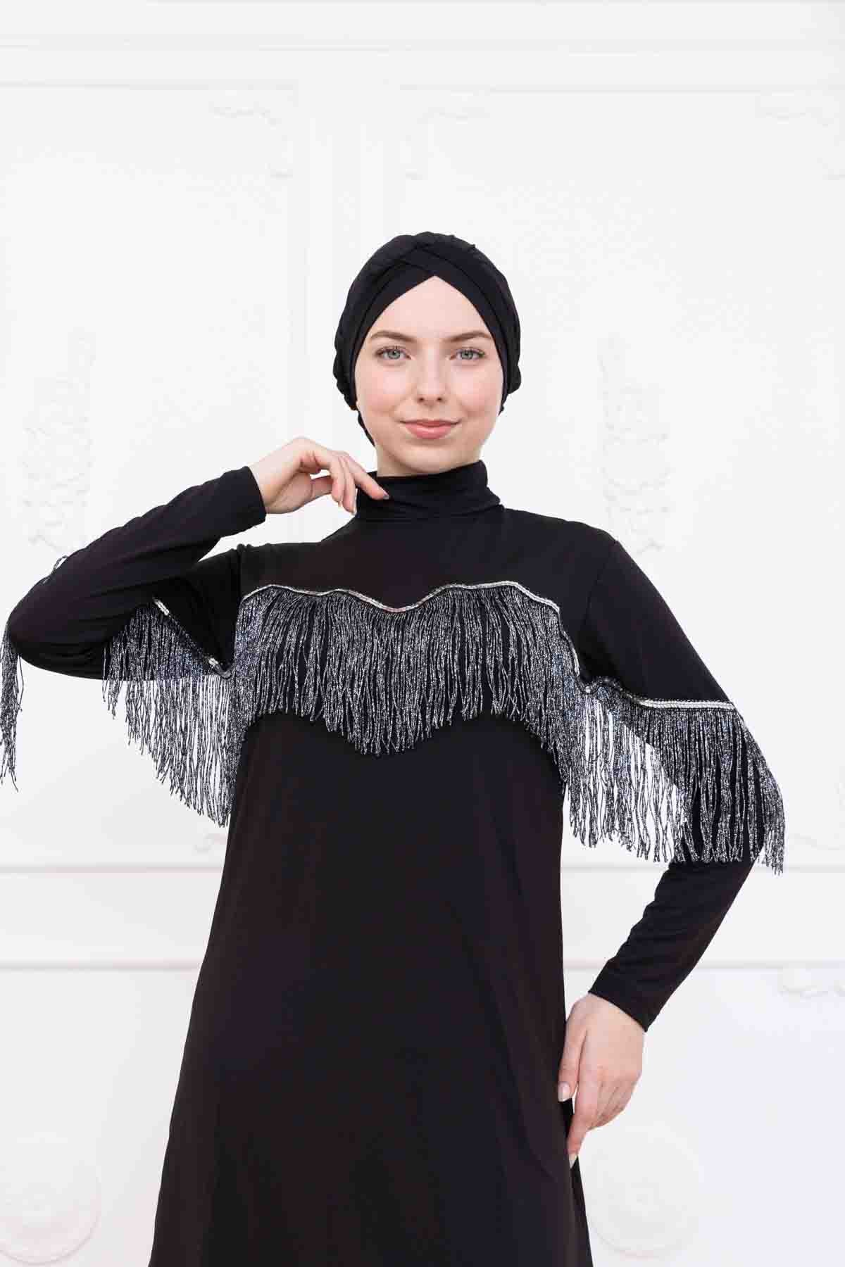 Zetricra Vücuda Yapışmayan Tesettür Mayo