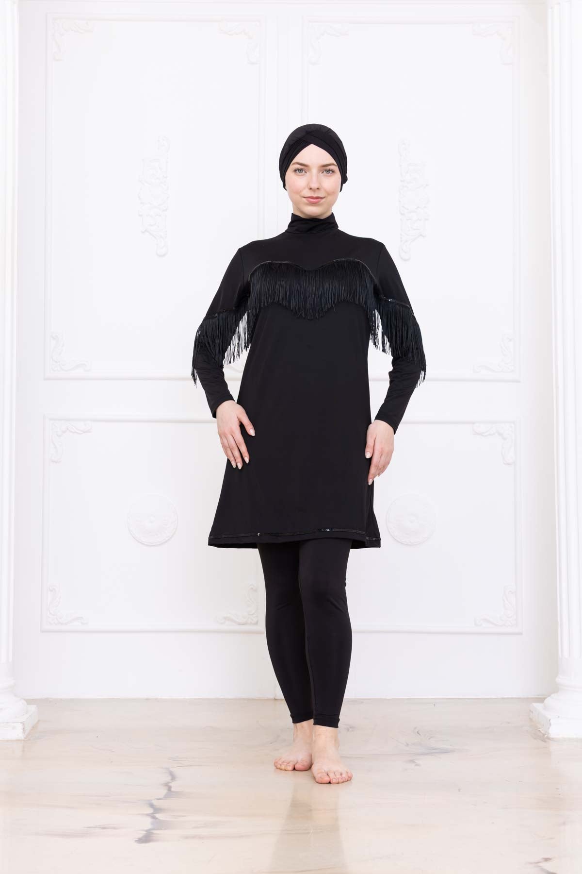 Velvessa Vücuda Yapışmayan Tesettür Mayo