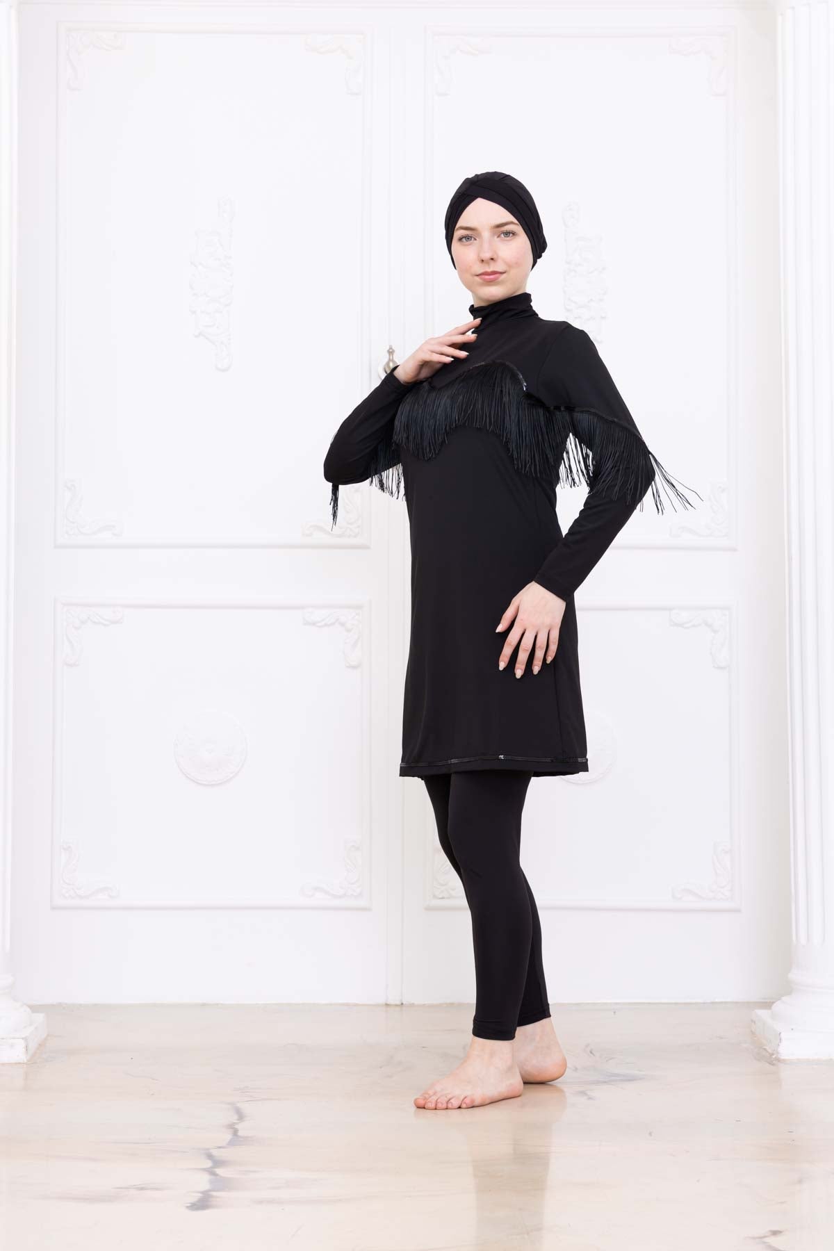 Velvessa Vücuda Yapışmayan Tesettür Mayo