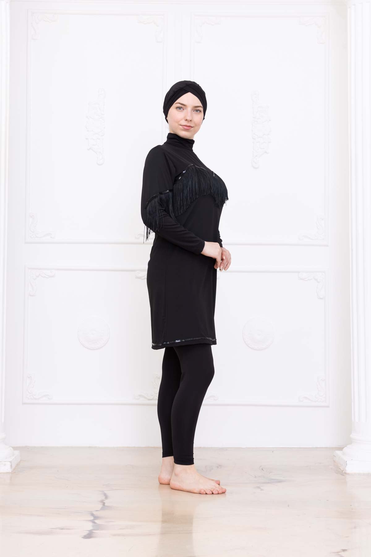 Velvessa Vücuda Yapışmayan Tesettür Mayo