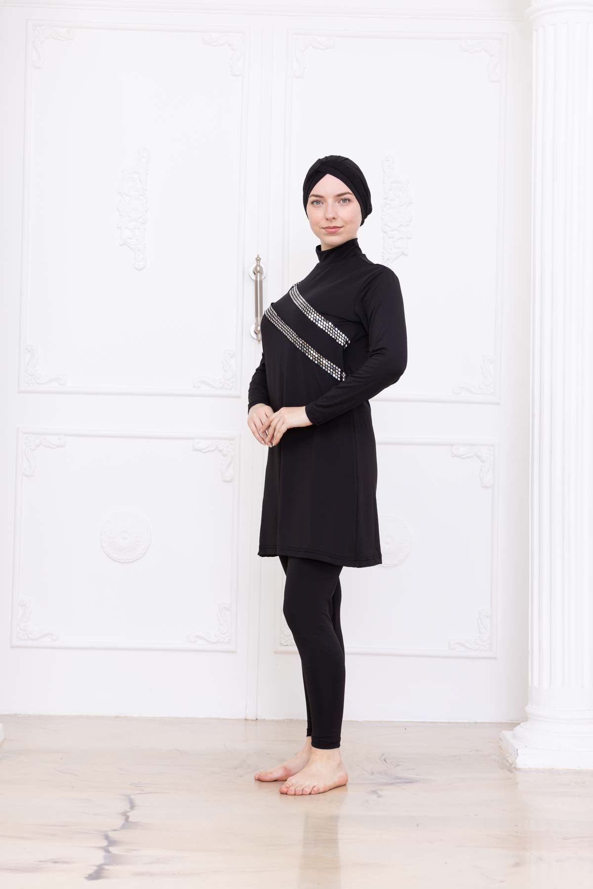 Obravia Vücuda Yapışmayan Tesettür Mayo