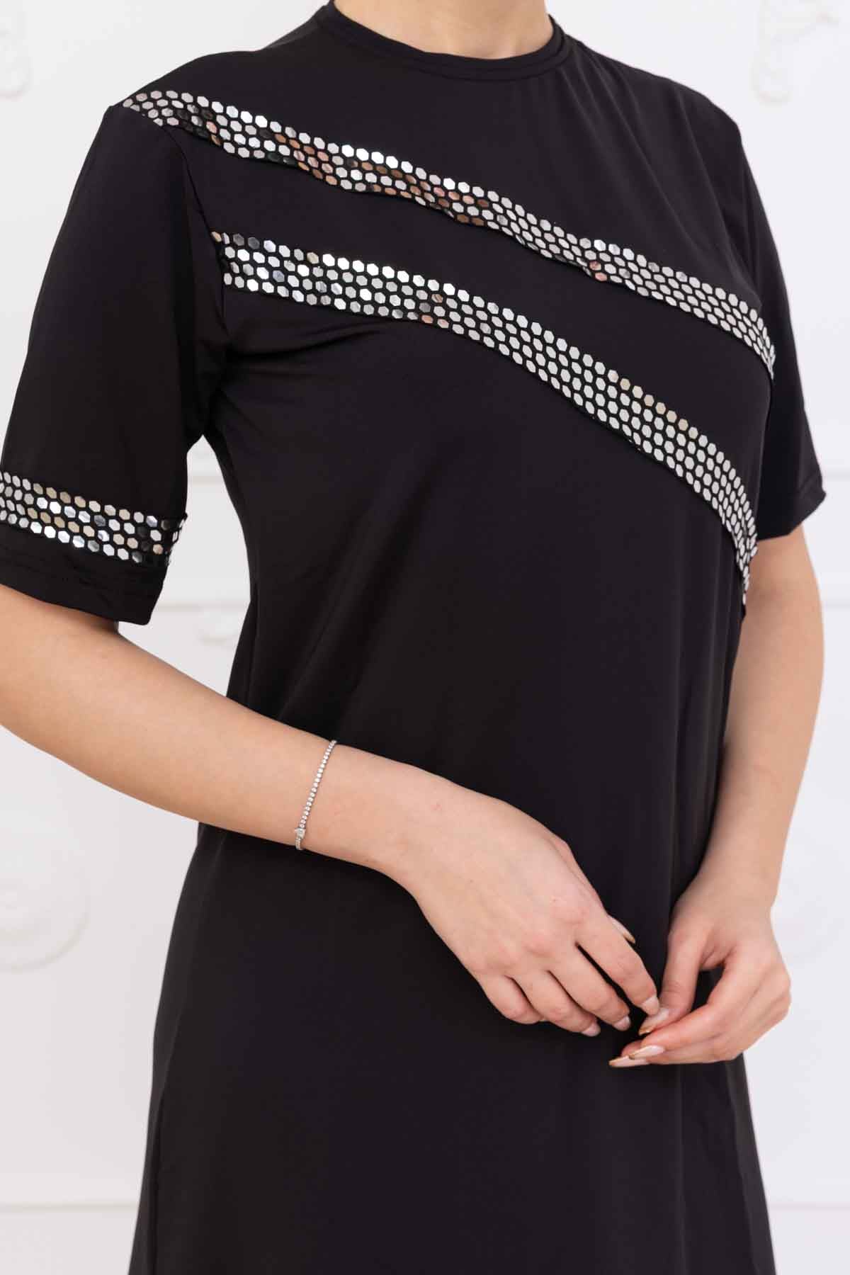 Zanvera Vücuda Yapışmayan Tesettür Mayo