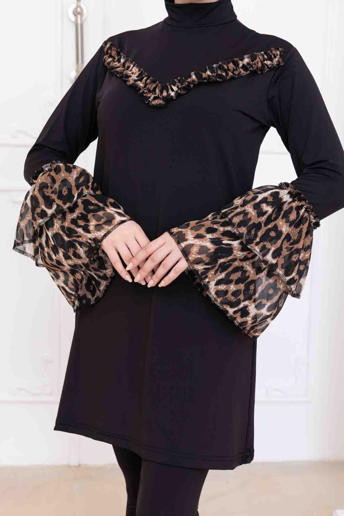 Duvina Vücuda Yapışmayan Tesettür Mayo